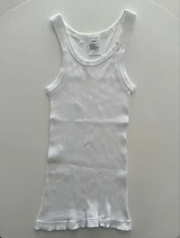HYKE 화이트 탱크탑