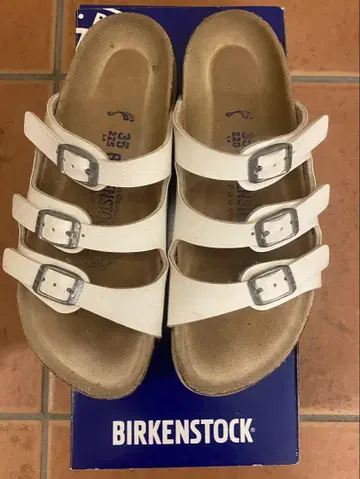 BIRKENSTOCK Florida 샌들 35 화이트 22.5cm
