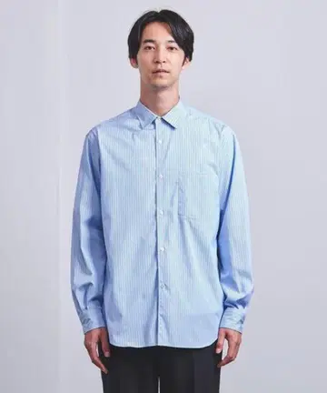 토마스 메이슨 얼터네이트 스트라이프 레귤러 칼라 셔츠