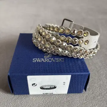 [미사용] Swarovski 팔찌 베이지