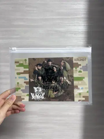 나니와단시 라운드원 클리어 파우치