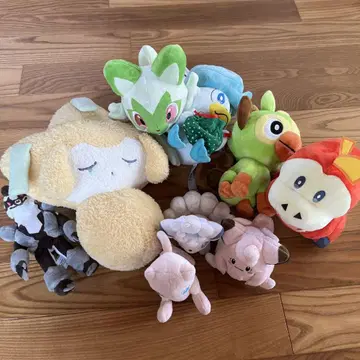 포켓몬 센터 봉제 인형 세트