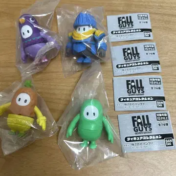 폴 가이즈 가챠가챠 4개 세트