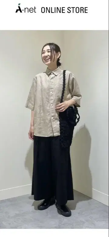 새상품급 플랜테이션 린넨 셔츠 M