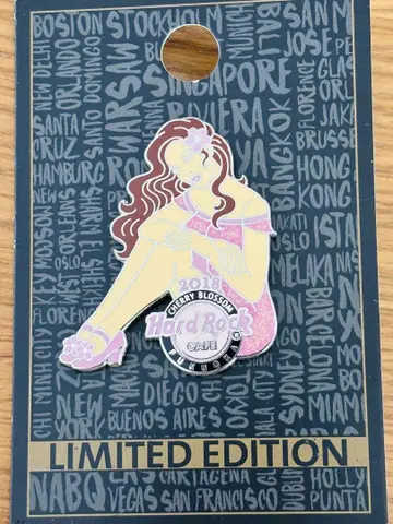 HARD ROCK CAFE 2018 CHERRY BLOSSOM PIN