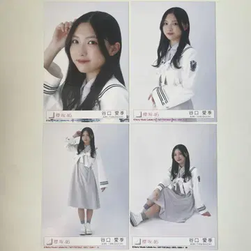 사쿠라자카46 타니구치 아이리 브로마이드 start over! 봉입 컴프