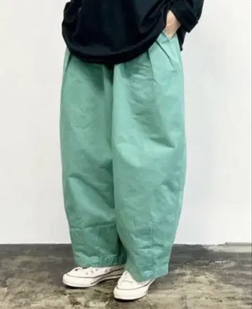 HARVESTY 서커스 팬츠 민트