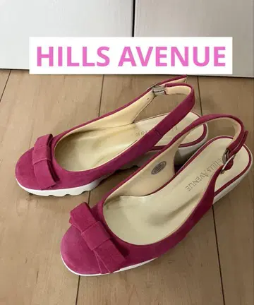 HILLS AVENUE 힐즈 애비뉴 샌들 21.5cm 리본