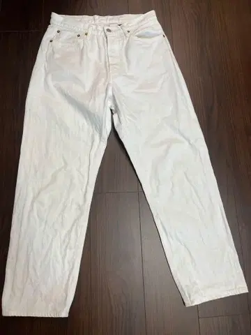 NATURAL LAUNDRY 화이트 데님