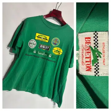 90년대 빈티지 BENETTON Formula 베네통 레이싱 티셔츠