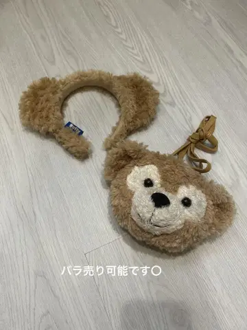 Disney 더피 머리띠 & 코인 케이스 세트