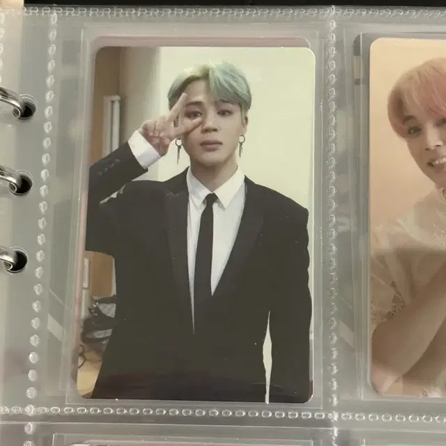 방탄소년단 지민 18 메모리즈 포카