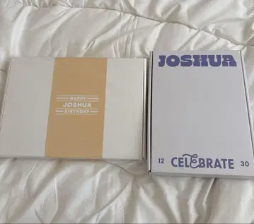 SEVENTEEN 조슈아 생일 BOX ver.2&3