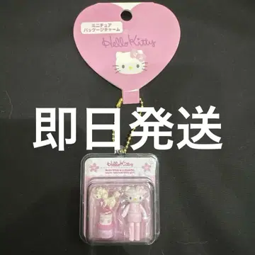 산리오 캐릭터즈 미니어처 패키지 참 헬로키티