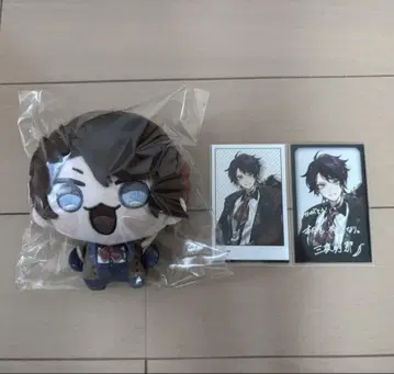 니지산지사에구사 아키나 탐정과 조수 폴라로이드 봉제 인형 세트