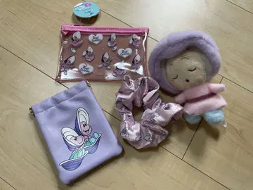 영 오이스터 4세트 봉제 인형 파우치 스크런치