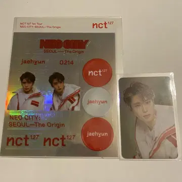 NCT 127 재현 neo city 서울콘 데코 스티커