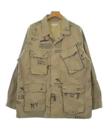 Engineered Garments 밀리터리 블루종 남성용