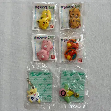 포켓몬 버튼 메이트 4종과 전국 도감 메탈 참