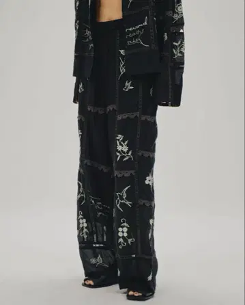 EmbroideryPatchworkTrousers todayful 자수