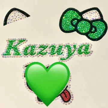 데코용 부품 3세트 나니와단시 오오하시 카즈야 그린