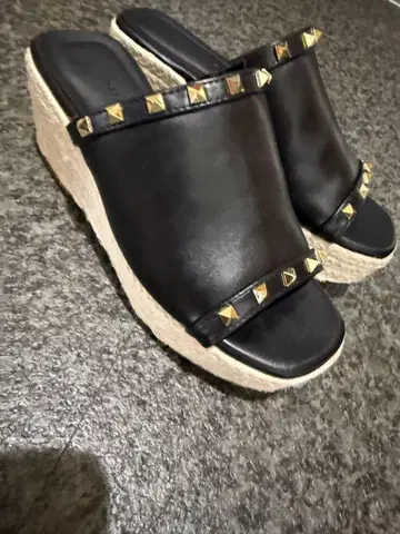ESPERANZA 블랙 샌들 S 사이즈