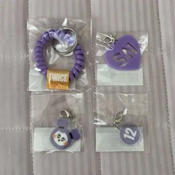 TWICE POPUP 코일 키링 사나