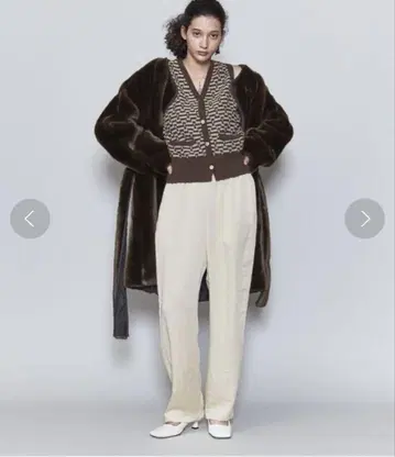 로쿠 6 beauty&youth 36 새틴 팬츠 UNITEDARROWS