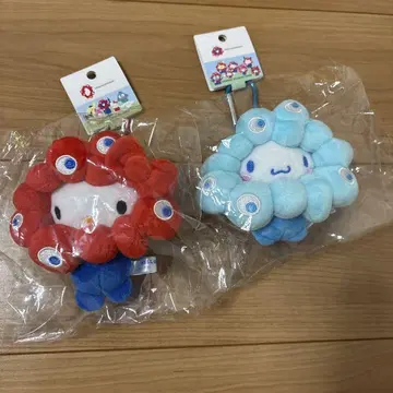 만박 미 산리오 카라비너 키링 봉제 인형