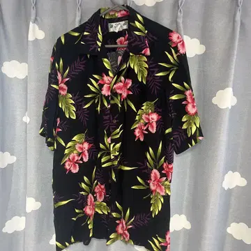 TWO PALMS 아로하 셔츠 L