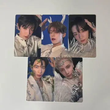 TXT weverse 위버스 5 형태 혜택 트레이딩 카드