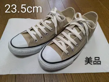 새상품급 컨버스 스니커즈 베이지 24cm