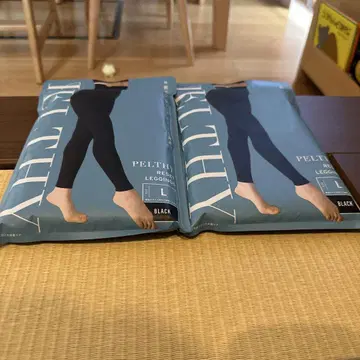 PELTHY RESET LEGGINGS L 블랙
