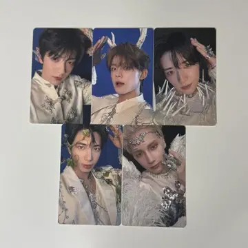 TXT weverse 위버스 5 형태 혜택 트레이딩 카드