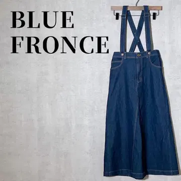 BLUE FRONCE 데님 살로펫 크로스 스트랩 사이즈 38(M)