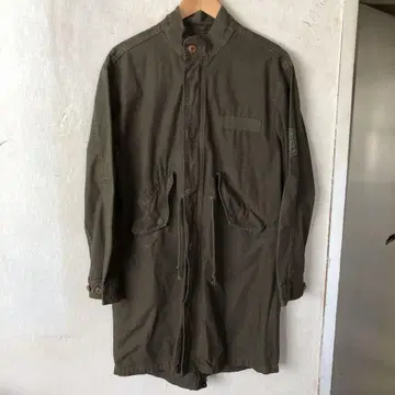 Pretty Green 모즈 코트 올리브