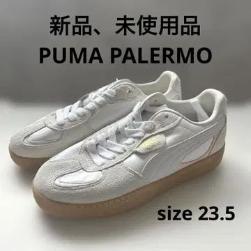 [새상품, 미사용품] PUMA PALERMO size 23.5 화이트