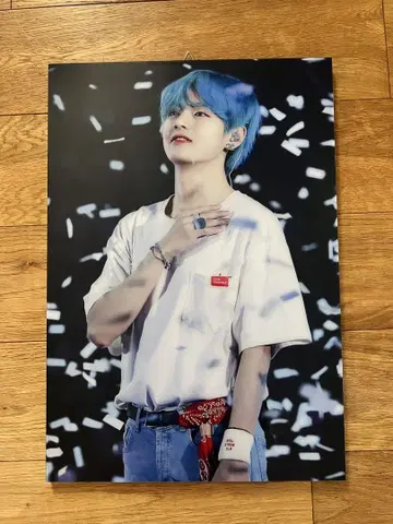 BTS V 아크릴 포스터
