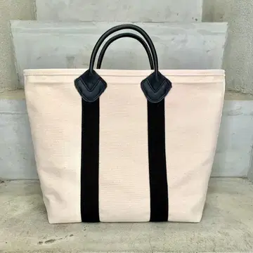 [익명 배송] 가죽 핸들 토트백 M 사이즈 80s L.L.BEAN