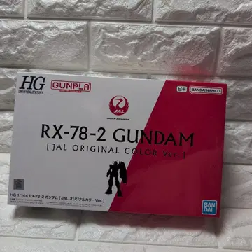 HG 1/144 RX78-2 건담 [JAL 오리지널 컬러 Ver.]