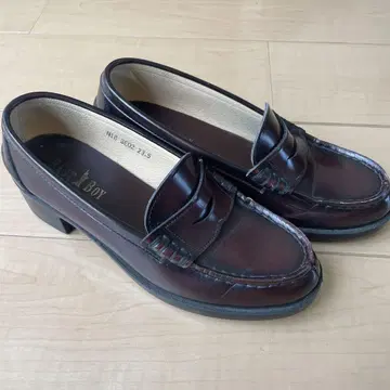 East Boy 힐 로퍼 브라운 23.5cm