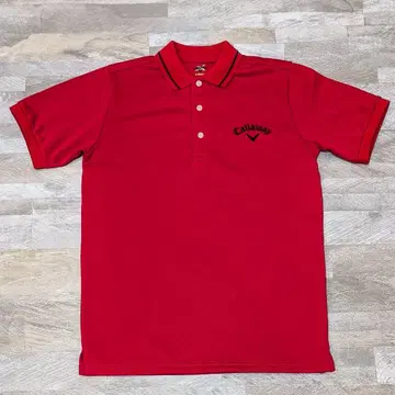 새상품급 Callaway 피케 셔츠 골프웨어 M 사이즈