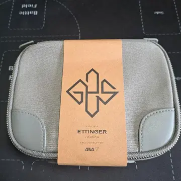 ETTINGER 트래블 파우치 ANA 한정판 그레이