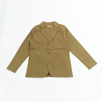 올유어스 착용 S사이즈 카키 카멜 자켓 #434
