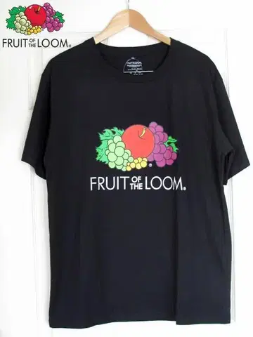 FRUIT OF THE LOOM 후르츠 그래픽 빅 로고 티셔츠