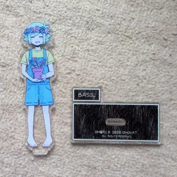 OMORI omori 바질 아크릴 스탠드
