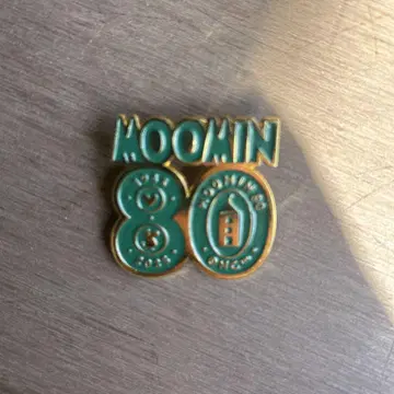 무민 밸리 파크 핀 배지 80주년