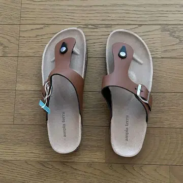 브라운 플립플랍 사이즈 L