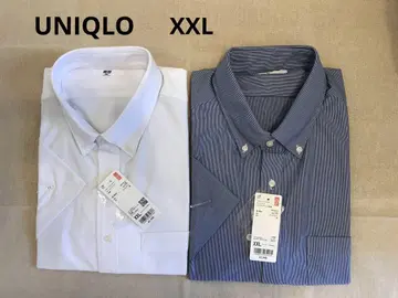 UNIQLO 드라이 이지케어 컴포트 셔츠 반팔 XXL 2매