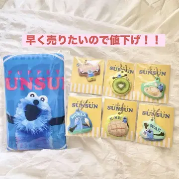 로손 콜라보 퍼펫 스 참 전 종류와 에코백 세트